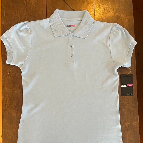 NWT GIRLS DESIGNER SHORT SLEEVE POLO SHIRTS, SIZE 12 - Picture 4 of 12